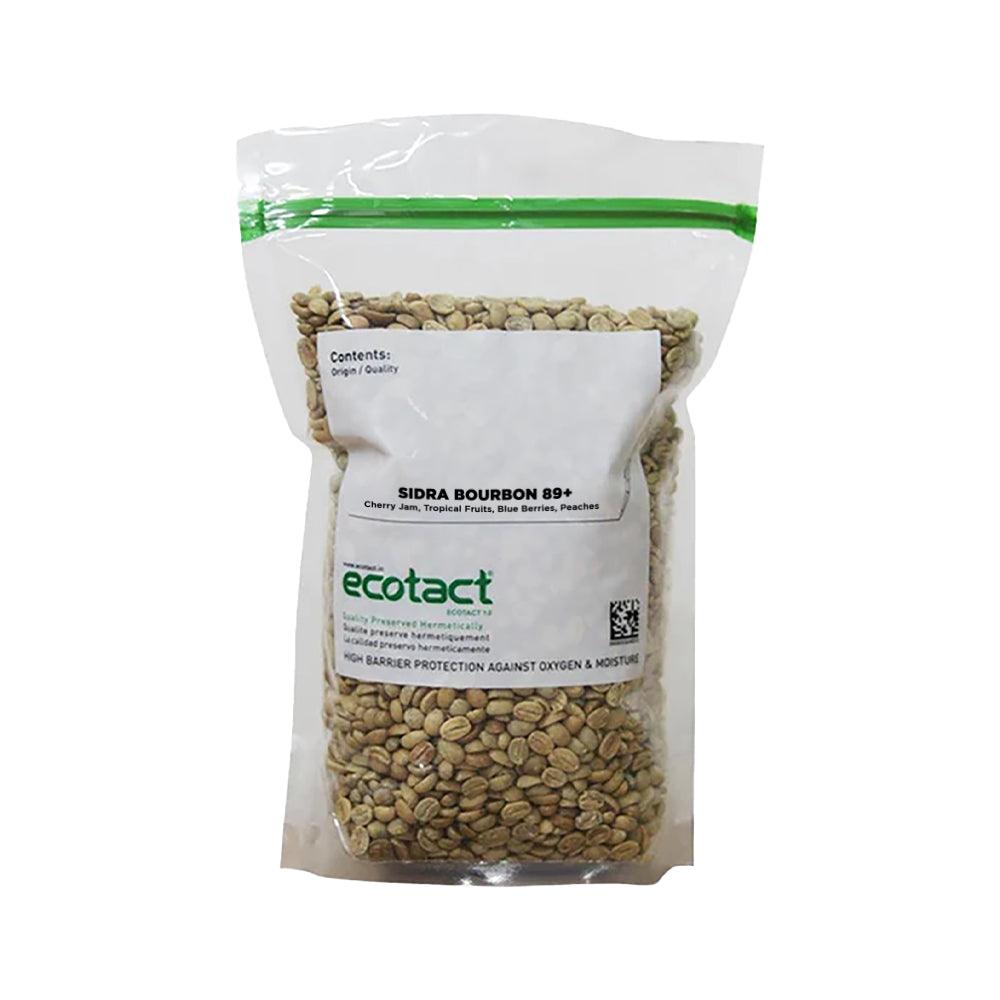 Colombia Green Beans Sidra Bourbon 89+ 1kg - Curve Coffee Collaborators