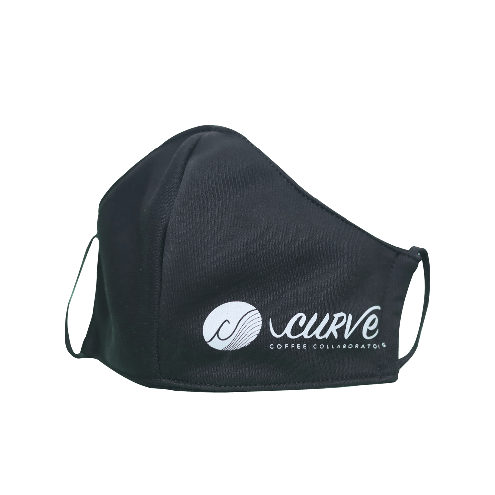 Curve Facemask Black - Curve Coffee Collaborators