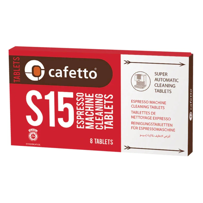 Cafetto S15 Cleaning 8 Tablet Blister Packs - Equilibrium Intertrade Corporation