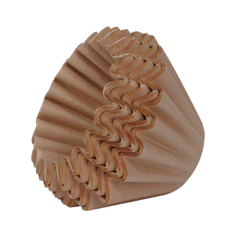 Coffee Paper Filter 50pcs. (Brown) - Curve Coffee Collaborators