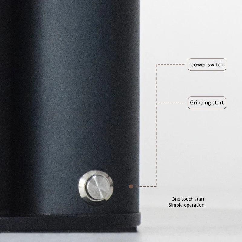 Electric Coffee Grinder 38mm - Black - Curve Coffee Collaborators