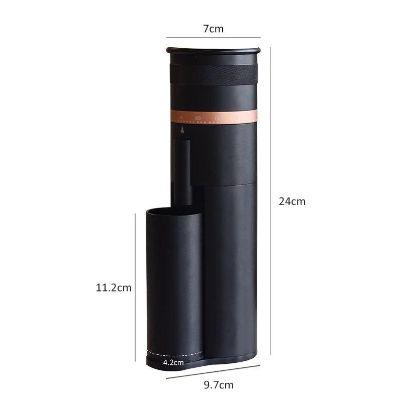 Electric Coffee Grinder 38mm - Black - Curve Coffee Collaborators