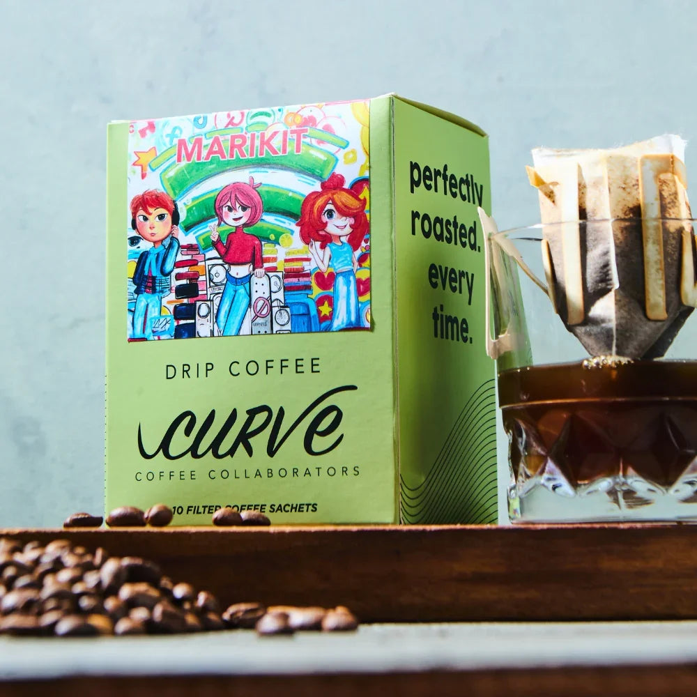 Marikit Blend Drip Bag 10pcs x 9g - Curve Coffee Collaborators
