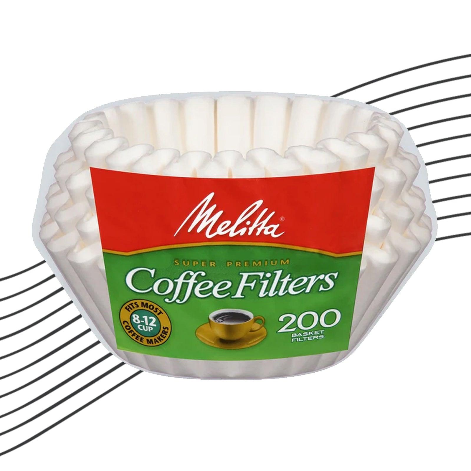 Melitta 8-12 Cup Basket Coffee Filters - Curve Coffee Collaborators