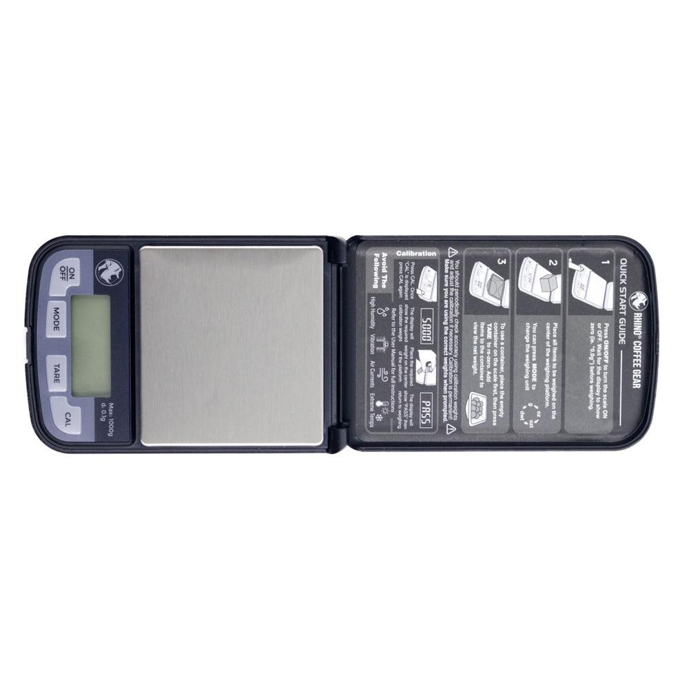 Rhino Coffee Gear Pocket Scale 1kg - Curve Coffee Collaborators