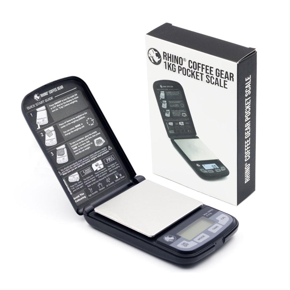 Rhino Coffee Gear Pocket Scale 1kg - Curve Coffee Collaborators
