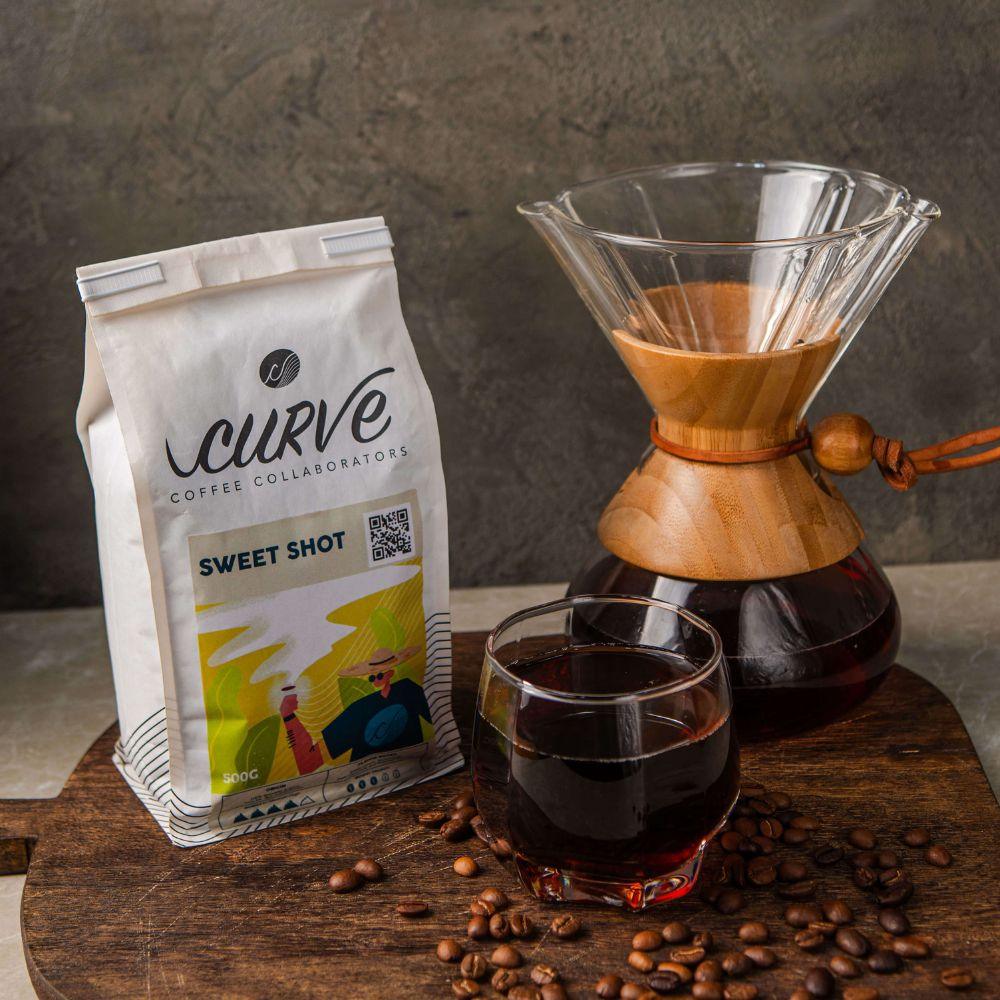 Sweet Shot Blend 1kg - Curve Coffee Collaborators