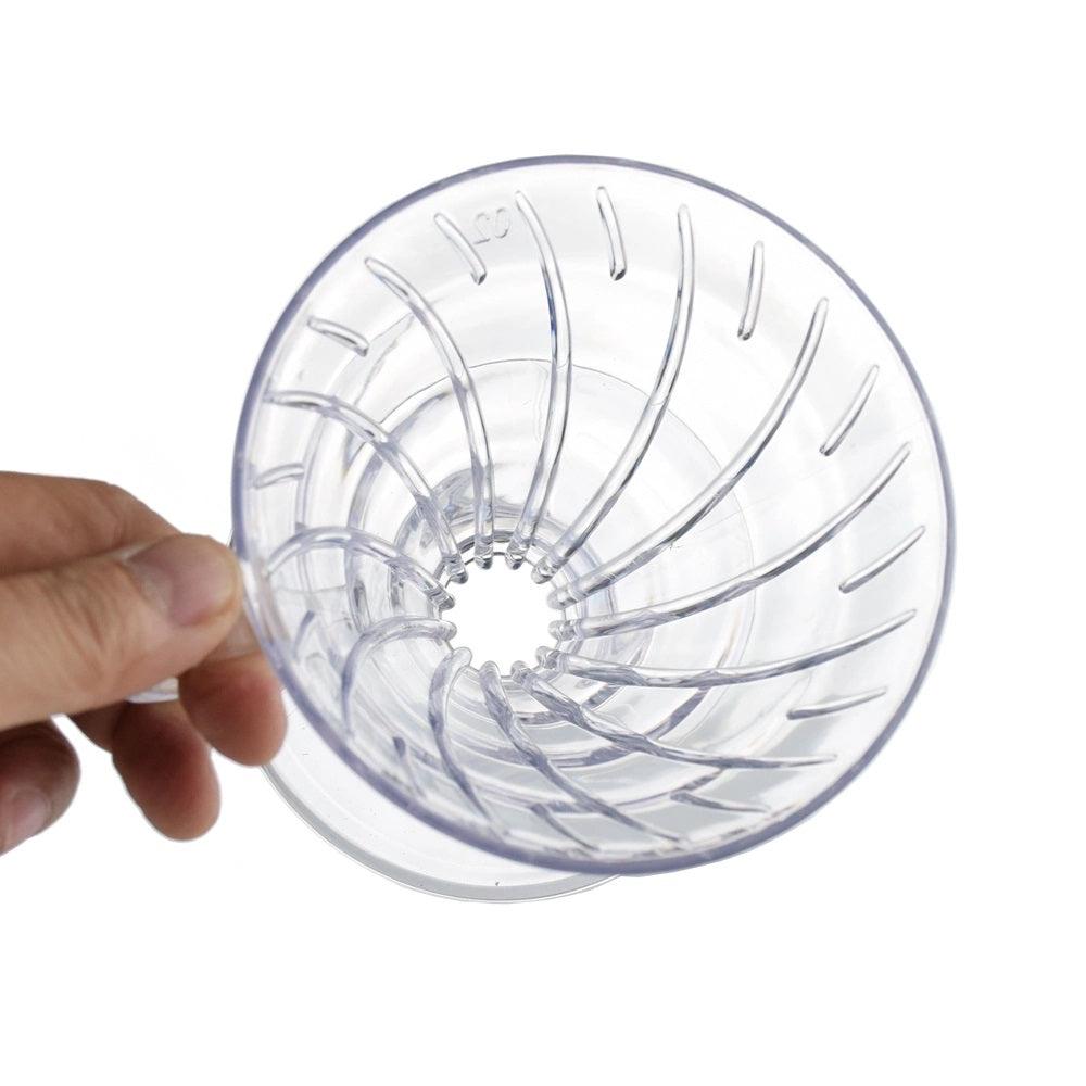 V60 Plastic Coffee Dripper - Curve Coffee Collaborators