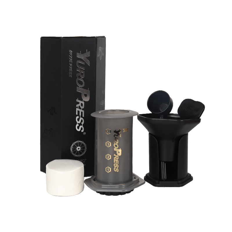YuroPress Coffee Maker Set with Filter - Curve Coffee Collaborators