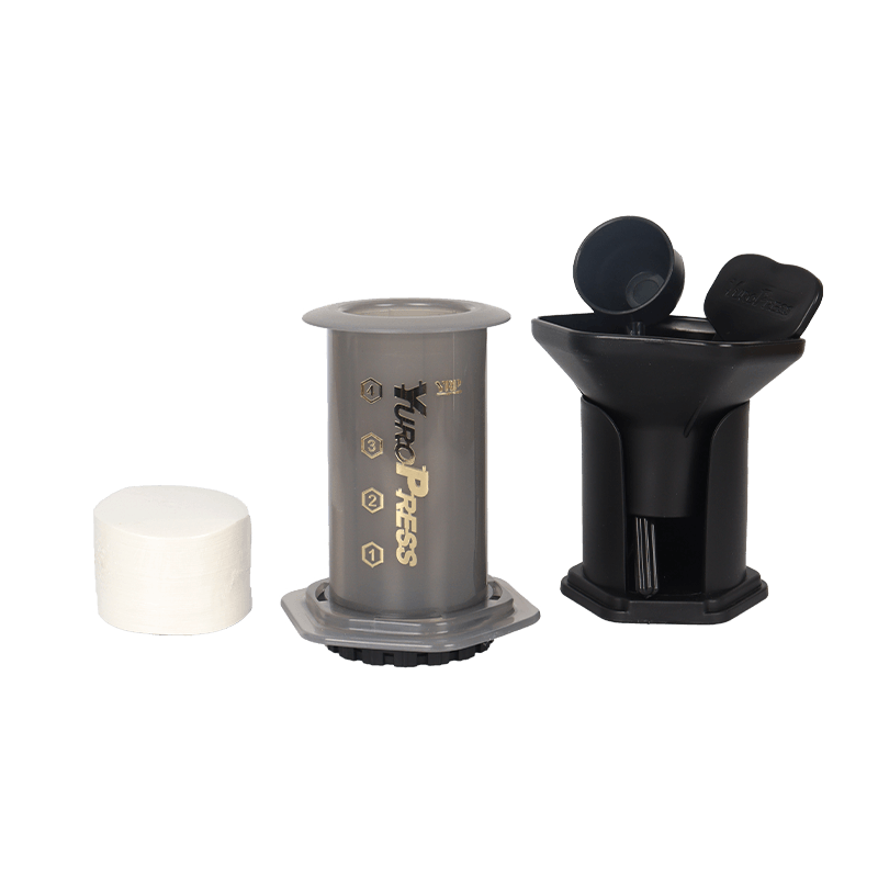 YuroPress Coffee Maker Set with Filter - Curve Coffee Collaborators