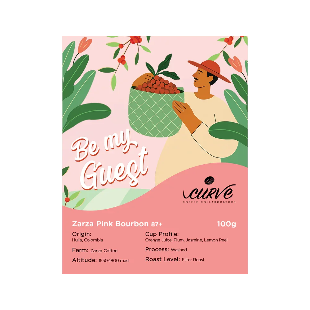 Zarza Pink Bourbon 87+ 100g
