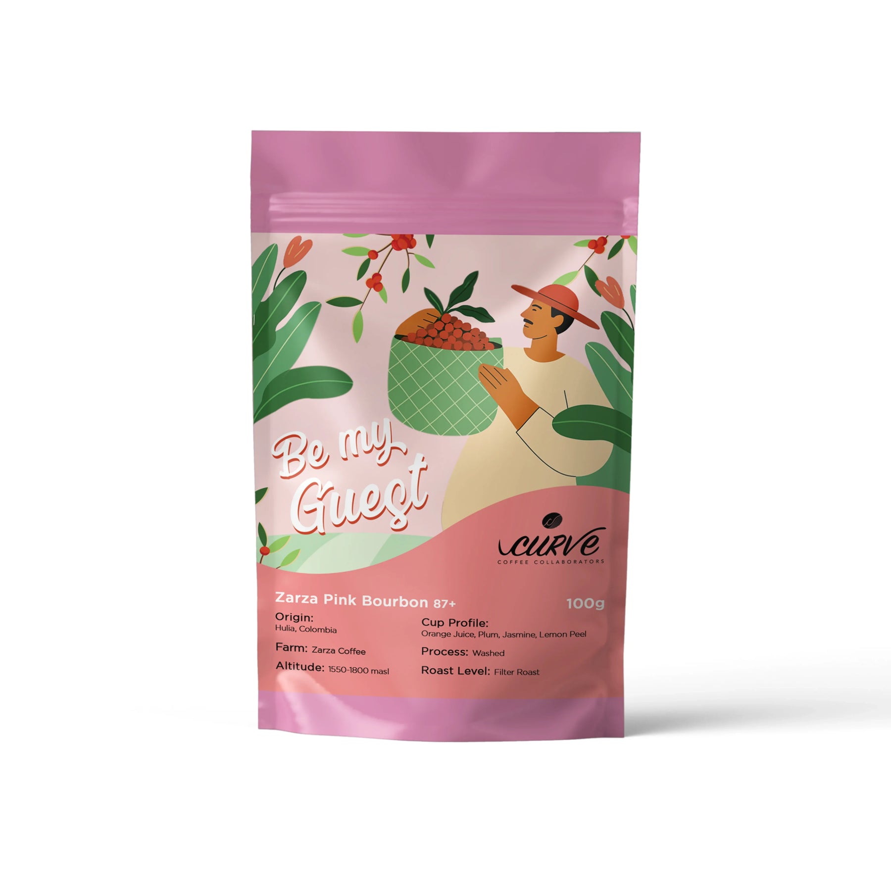 Zarza Pink Bourbon 87+ 100g