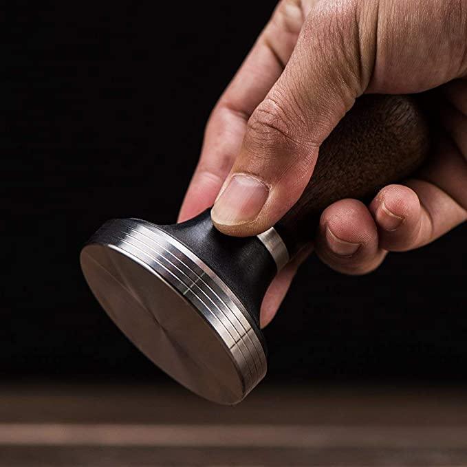 Coffee Tamper Wood Hand - Curve Coffee Collaborators