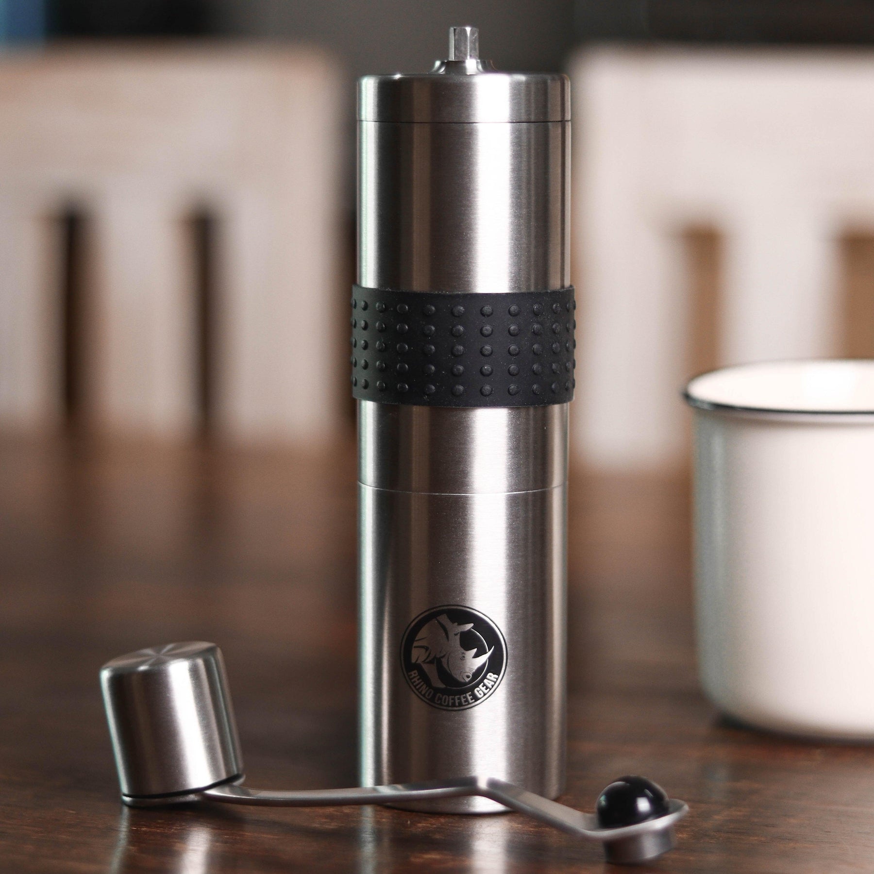 Rhinowares Manual Hand Grinder Tall - Curve Coffee Collaborators