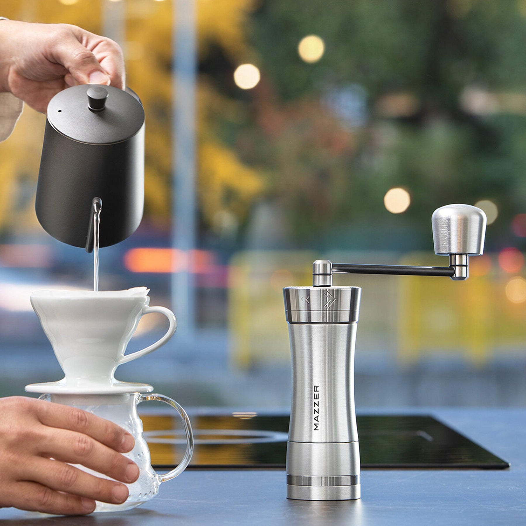 Omega Hand Grinder - Curve Coffee Collaborators