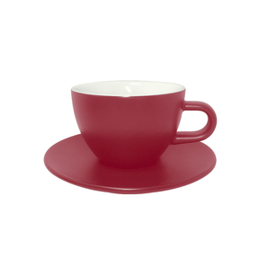 Ceramic Cups & Saucer - Curve Coffee Collaborators