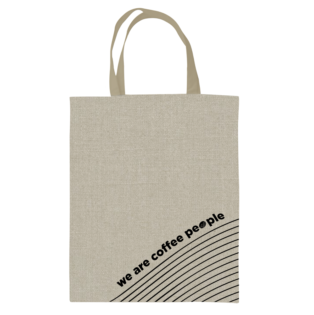 Curve Tote Bag (We Are Coffee People)