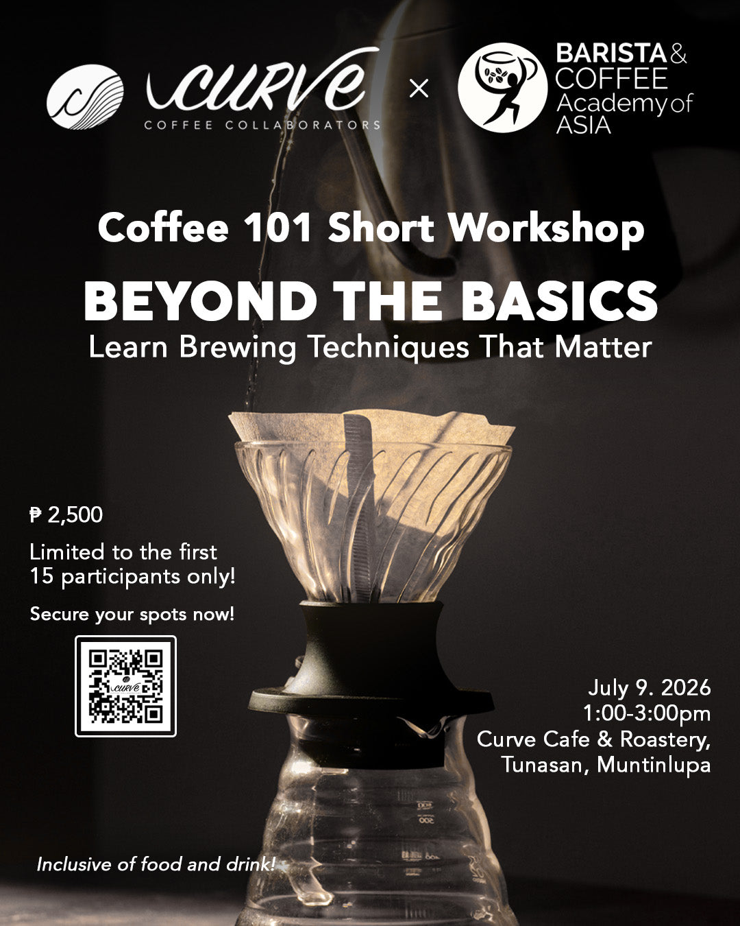 Coffee 101 Short workshop (Beyond The Basics)