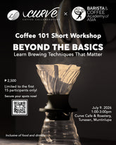 Coffee 101 Short workshop (Beyond The Basics)