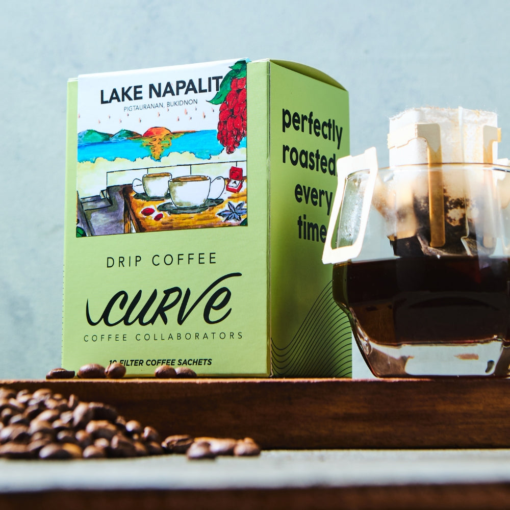 Lake Napalit Natural Drip Box Coffee 12G X 10'S - Curve Coffee Collaborators