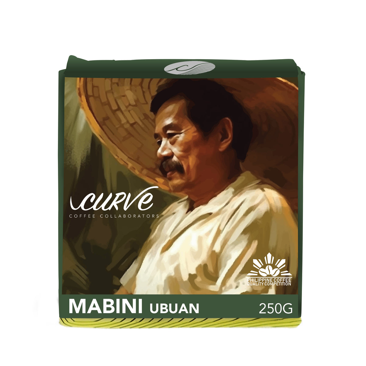 PCQC 2024 Mabini Ubuan Natural 250g - Curve Coffee Collaborators