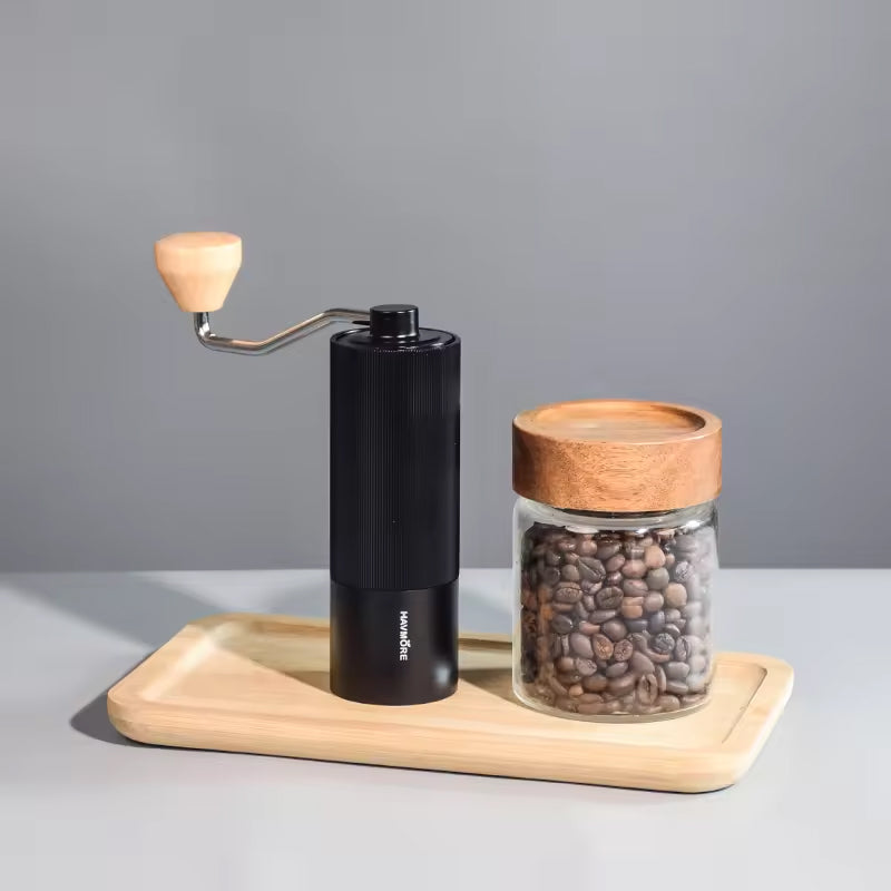 Manual Coffee Hand Grinder - Black - Curve Coffee Collaborators