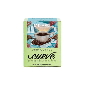 Mt. Apo Natural Drip Box Coffee 12G X 10'S - Curve Coffee Collaborators