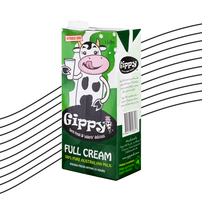 Gippy Full Cream Milk