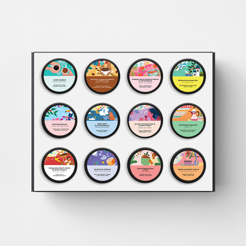 The Guest List (1-12 x 20g sampler can)