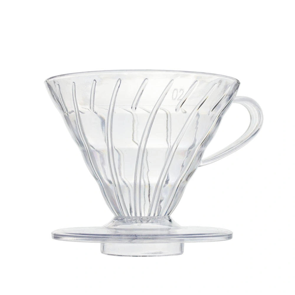 V60 Plastic Coffee Dripper - Curve Coffee Collaborators